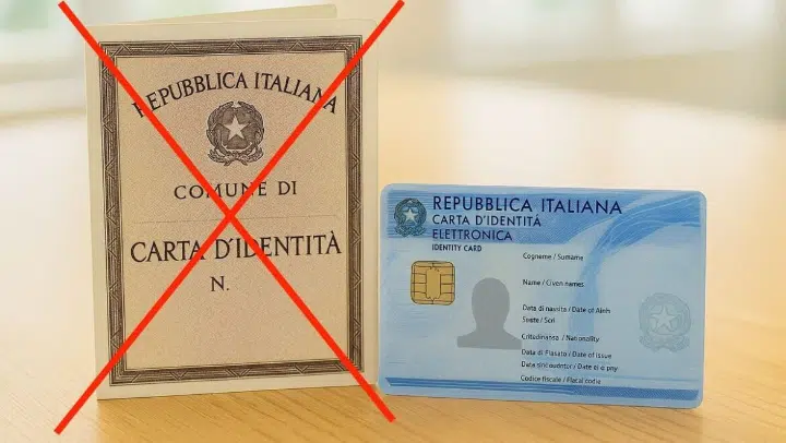 Scadenza delle carte didentità rilasciate su modello cartaceo